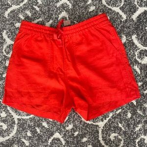 J Crew linen blend shorts
